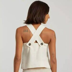 The Apron Cross Strap Tank